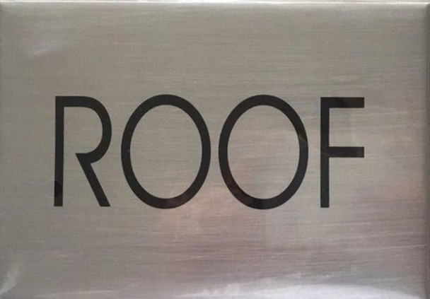 FLOOR NUMBER SIGN - ROOF SIGN