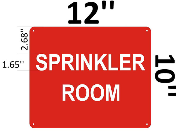 SPRINKLER ROOM SIGN