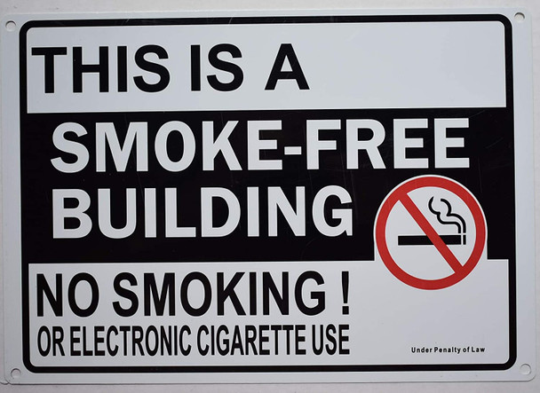 SIGNS This is Smoke Free Building NO