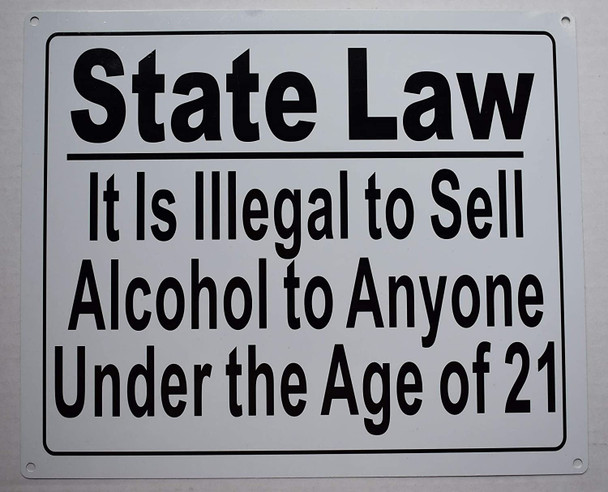 State Law-It is Illegal to Sell