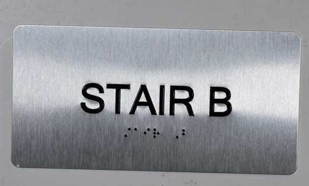 Stair B Sign SIGN