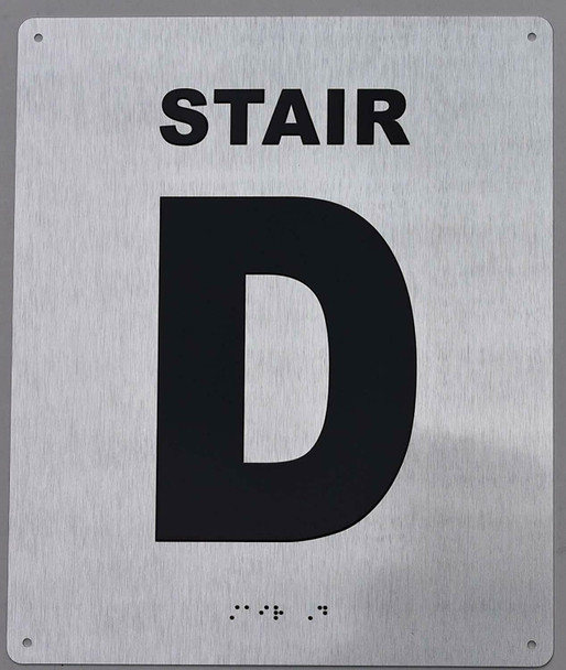 Compliance Sign-Stair D