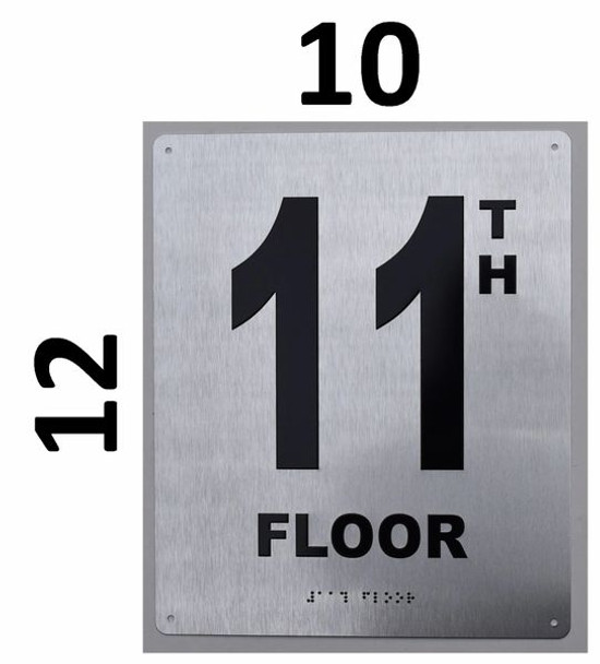 Sign 11TH FLOOR