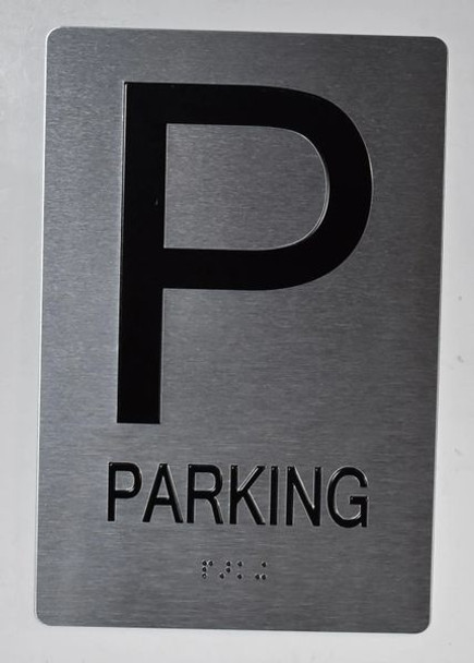 Parking sign