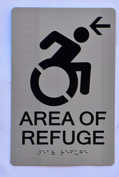 Sign Area of Refuge