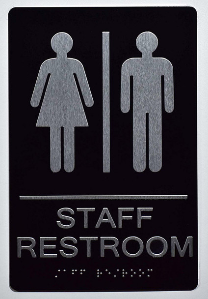 Staff Restroom Sign