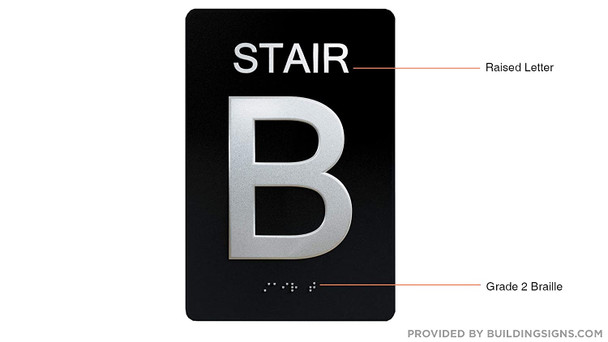 Sign Stair B
