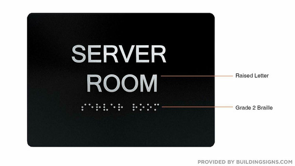 Sign Server Room