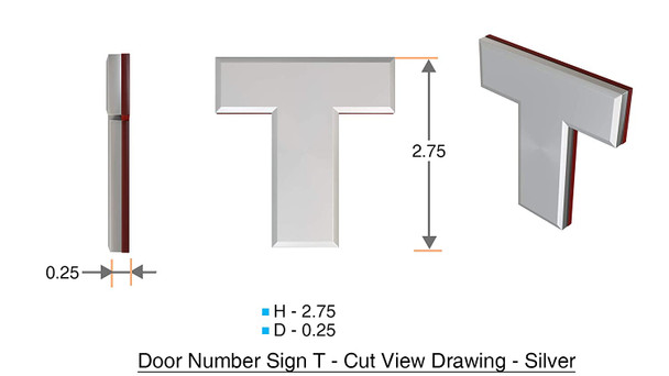 BUILDING MANAGEMENT SIGN-  T