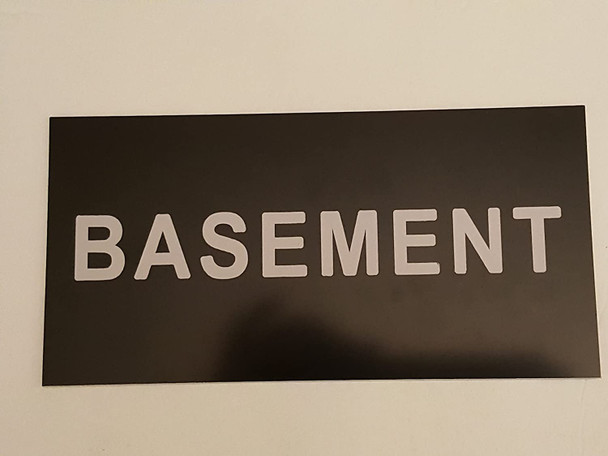 Basement sign