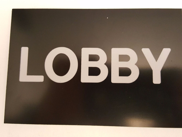 Lobby FLOOR SIGN