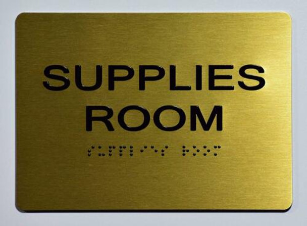 SIGNS Supplies Room Sign -