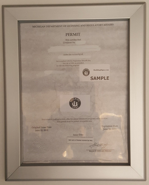 Permit Frame