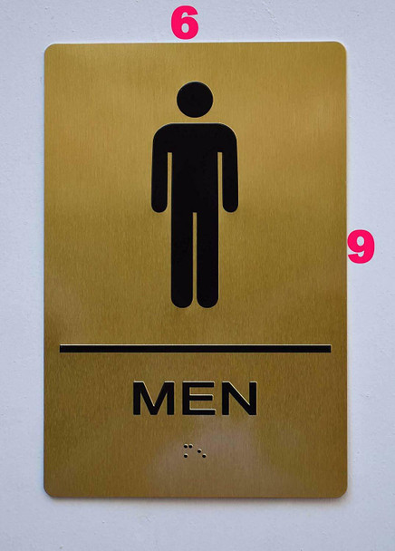 Men RESTROOM SIGN