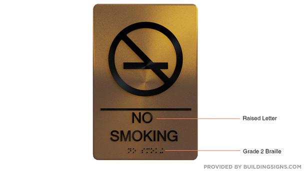 Compliance Sign- NO Smoking