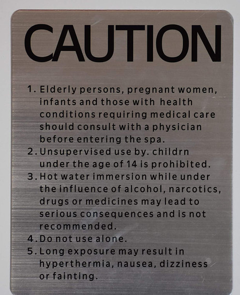 SIGNS SPA Rules -"Caution SPA"