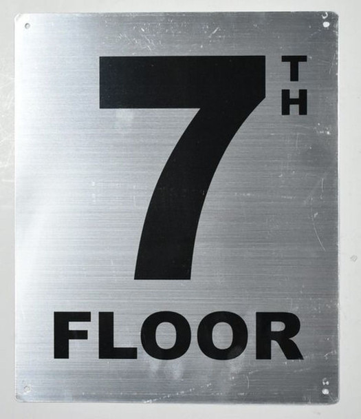 7TH Floor Sign