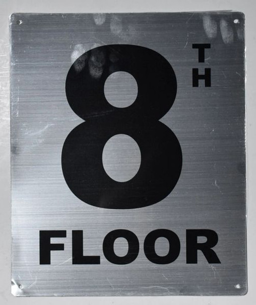 Fire Safety Sign- 8TH Floor