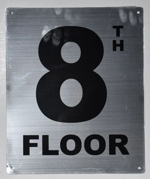 8TH Floor Sign