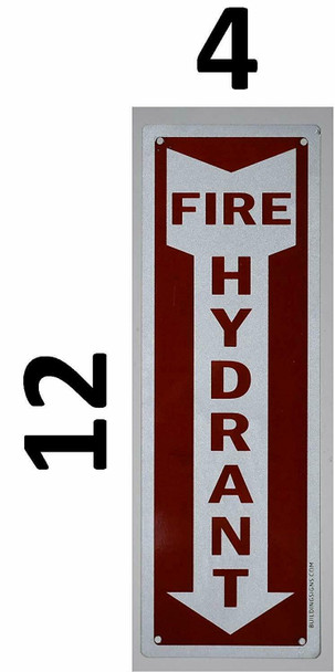 Fire Department Sign- Fire Hydrant