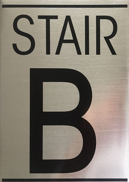 STAIR B SIGN