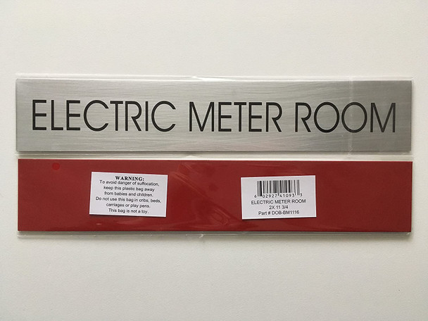 ELECTRIC METER ROOM SIGN