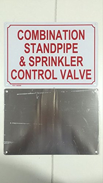 SIGNS Combination Standpipe & Sprinkler