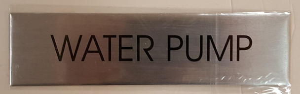 WATER PUMP SIGN