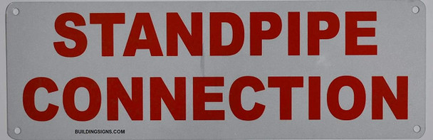 Standpipe Connection Sign