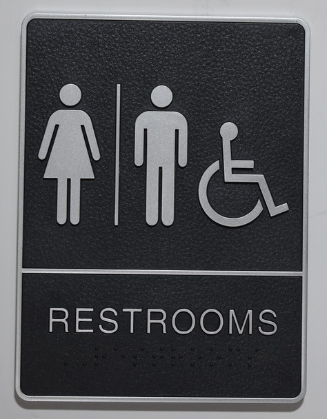 RESTROOMS SIGNS