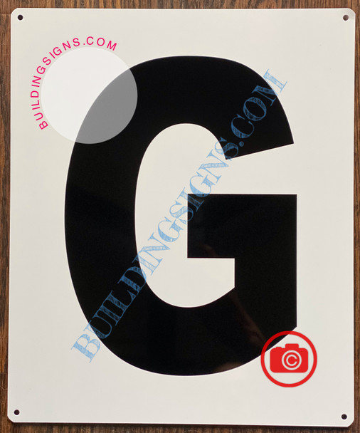 LETTER G SIGN