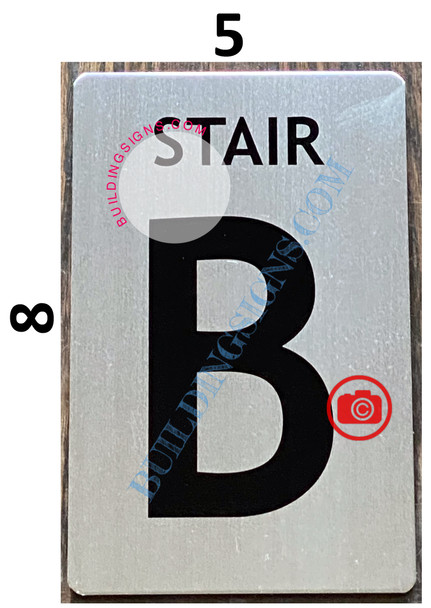 STAIR B SIGN