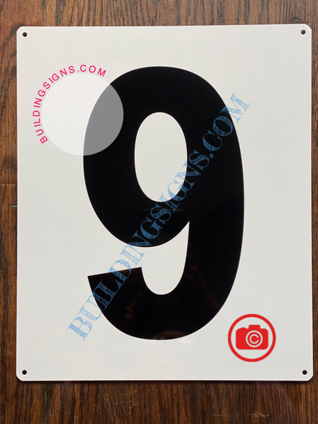 "9" SIGN