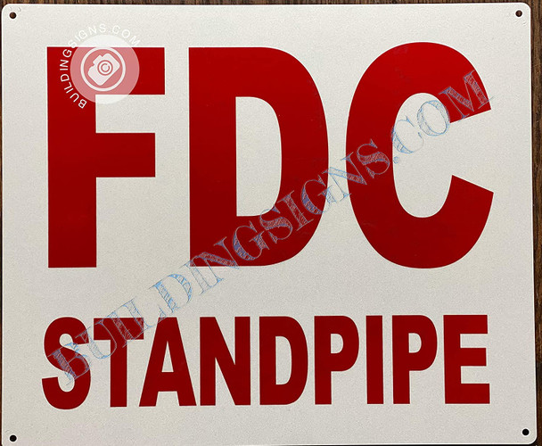 Fdc Standpipe Signage- fire Department Connection Standpipe Signage