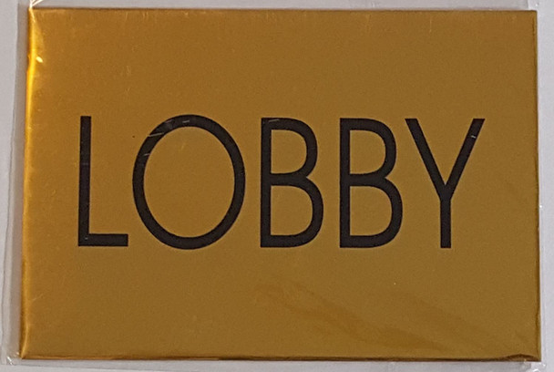 FLOOR NUMBER SIGN – LOBBY SIGN