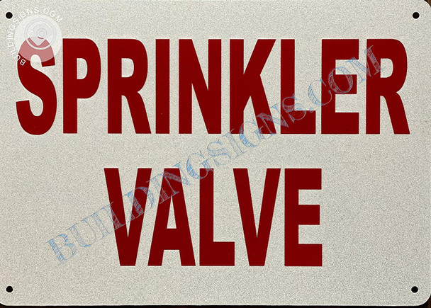 Sign Sprinkler Valve