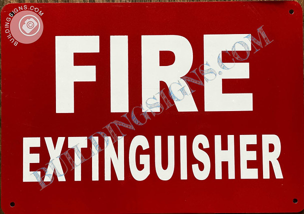 Sign 2PCS-Fire Extinguisher