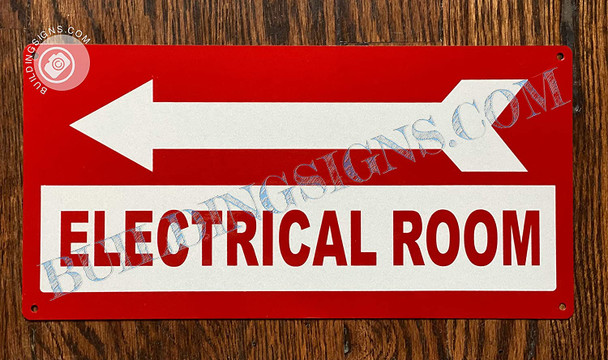 Electrical Room Sign -Electrical Room Sign USE NO Water Sign