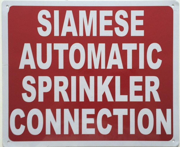 Siamese Automatic Sprinkler Connection