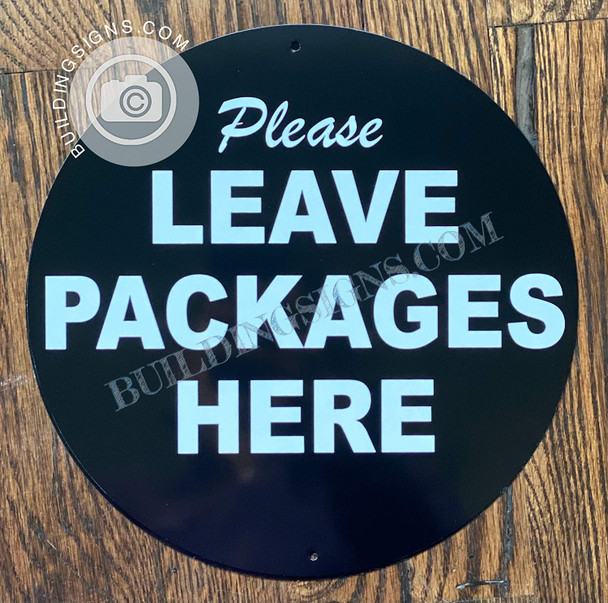 Please Leave Packages HERE