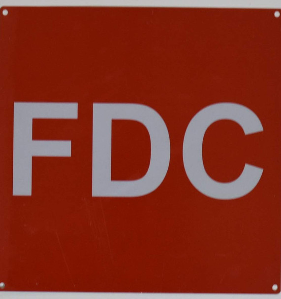 FDC Signage - FIRE Department Connection Signage