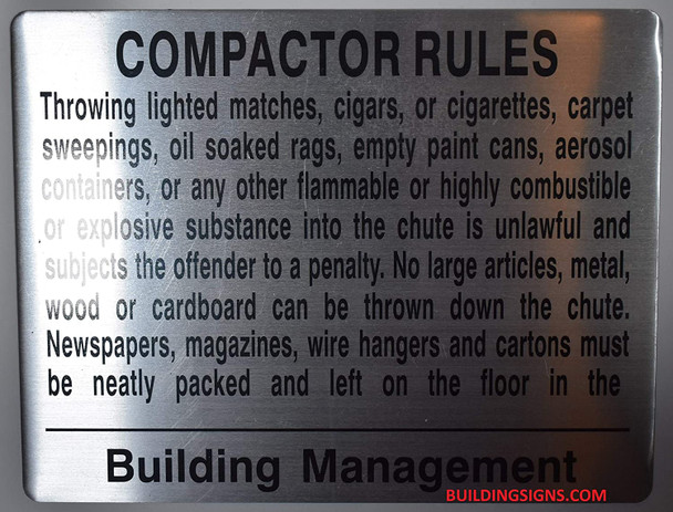 HPD  Compactor Rules