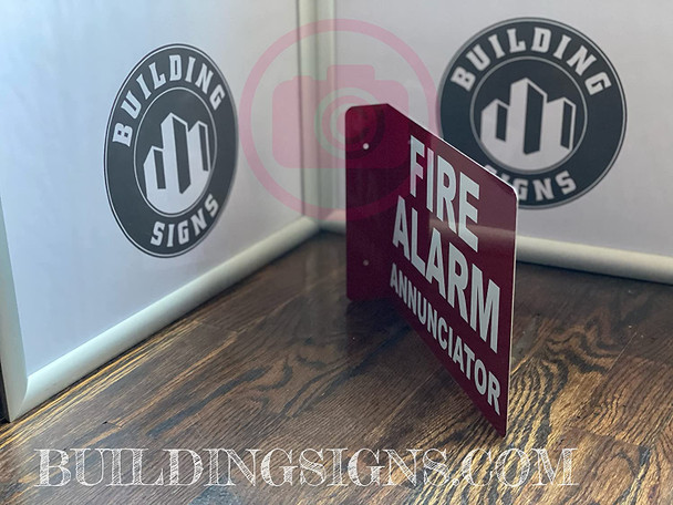 Sign FIRE Alarm Annunciator Projection - FIRE Alarm Annunciator 3D