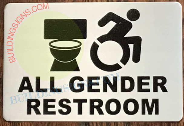 Signage All Gender Restroom ACCESSABLE