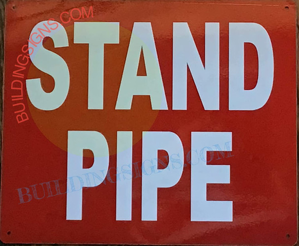 Sign Stand Pipe  - Standpipe