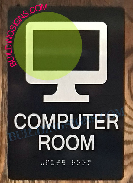 SIGN COMPUTER ROOM