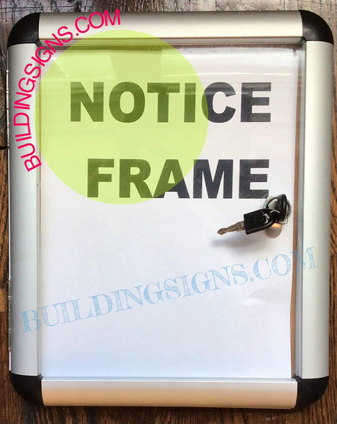 Lockable Poster frame