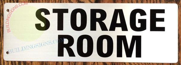 Storage Room Sign -Two-Sided/Double Sided Projecting, Corridor and Hallway Sign