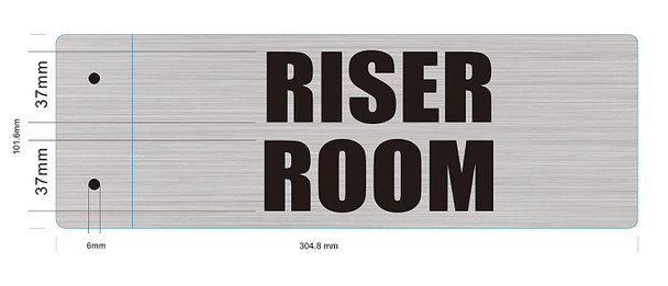 Riser Room-Two-Sided/Double Sided Projecting, Corridor and Hallway