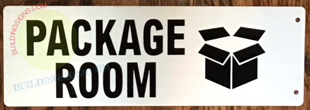 SIGN Package Room Sign-Two-Sided/Double Sided Projecting, Corridor and Hallway
